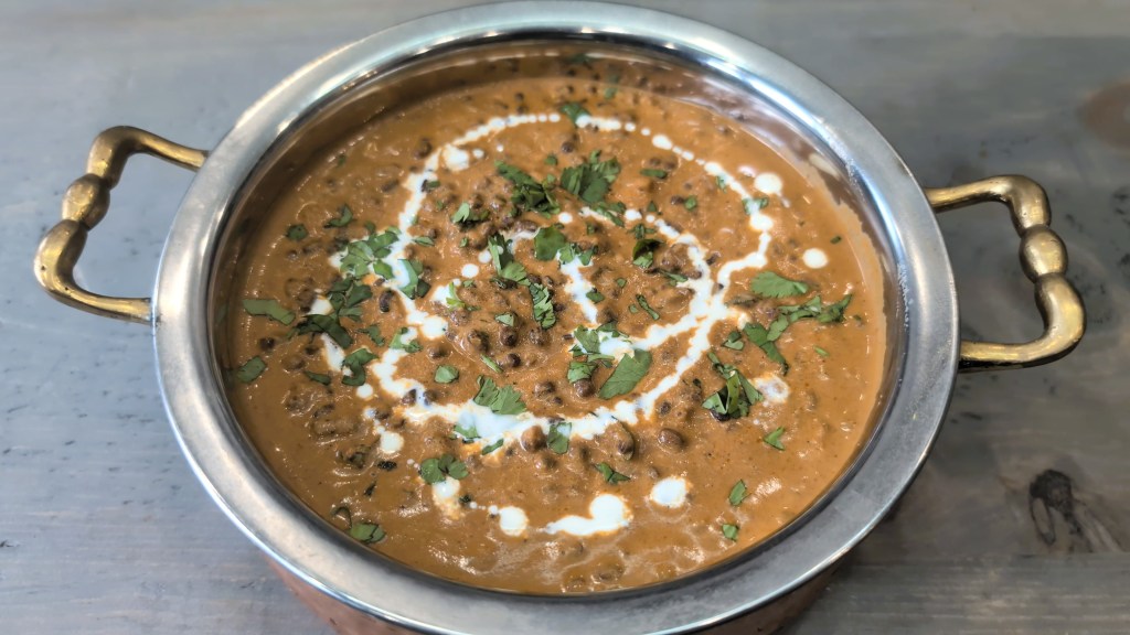 Dishoom-inspired black dal